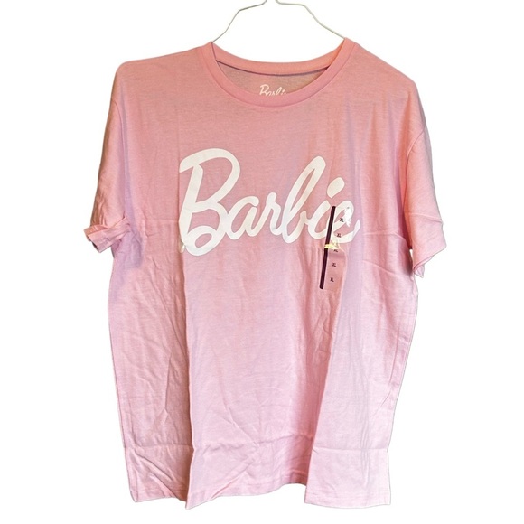 Barbie Tops - Barbie Light Pink Short Sleeve Tee